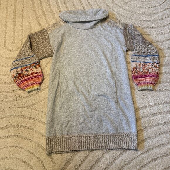 Daily Practice by Anthropologie Cozy Cowl Neck Tunic Dress Size Medium - Picture 3 of 8